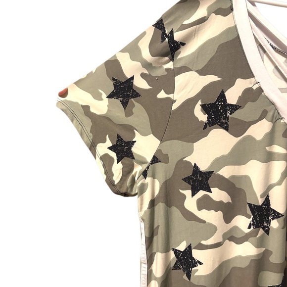 Eye Candy Camouflage T-Shirt Dress - Picture 9 of 9
